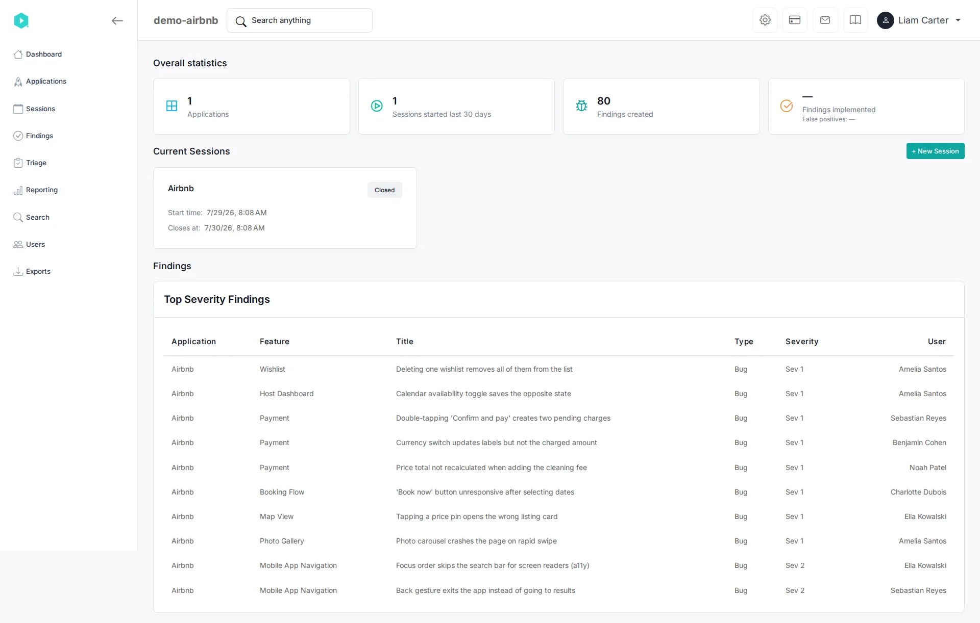 Reporting and Exports